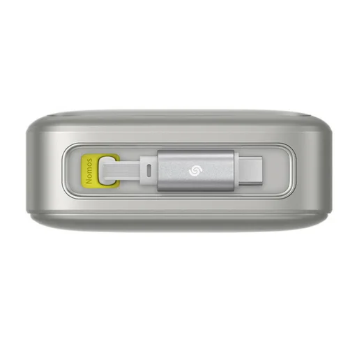 Powerbank Baseus OS Free2Pull 20000mAh 30W + kábel (szürke) - 4