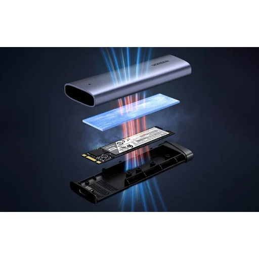 Ugreen CM767 M.2 NVMe SSD ház - 5