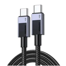 Ugreen L524 PD 3A 1m USB-C to USB-C kábel (szürke),