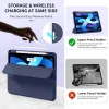  Techsuit - Flex Trifold (ceruzatartóval) - iPad Air 11 (2024) - Sötétkék tok - 3