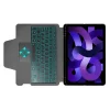  Techsuit - KeyTab Pro (RGB Vezeték nélküli Billentyűzettel / Stylus Tolltartóval) - iPad Air 4 (2020) / Air 5 (2022) / Air 11 (2024-2026) - Fekete tok thumbnail
