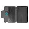  Techsuit - KeyTab Pro (RGB Vezeték nélküli Billentyűzettel / Stylus Tolltartóval) - iPad Air 4 (2020) / Air 5 (2022) / Air 11 (2024-2026) - Fekete tok thumbnail