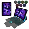  Techsuit - KeyTab Pro (RGB Vezeték nélküli Billentyűzettel / Stylus Tolltartóval) - iPad Air 4 (2020) / Air 5 (2022) / Air 11 (2024-2026) - Fekete tok thumbnail