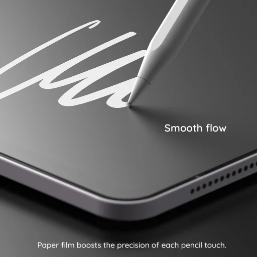  Ringke - Papír Érintésű Fólia Puha - iPad Pro 13 (2024) - Matt Átlátszó üvegfólia - 6