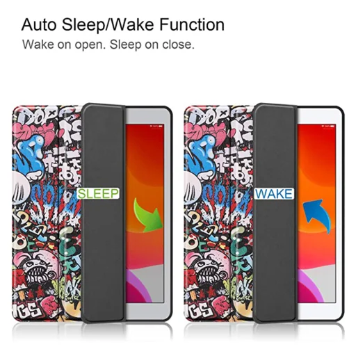  Techsuit - FoldPro - Apple iPad 10.2 (2021/2020/2019) - Városi Hangulat tok - 5