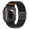Tech-protect Nylon Clasp Apple Watch 6 / 7 / 8 / 9 / 10 / 11 / Se / Ultra 1 / 2 (44 / 45 / 46 / 49 mm) Fekete