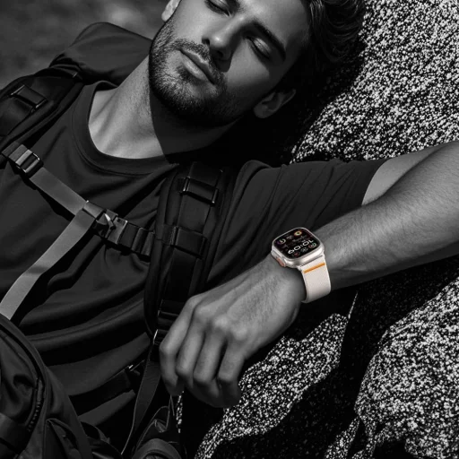 Tech-protect Nylon Clasp Apple Watch 6 / 7 / 8 / 9 / 10 / 11 / Se / Ultra 1 / 2 (44 / 45 / 46 / 49 Mm) Titán, Termék kategóriája: Apple Watch 42/44/45/46/49mm szíjak - 4