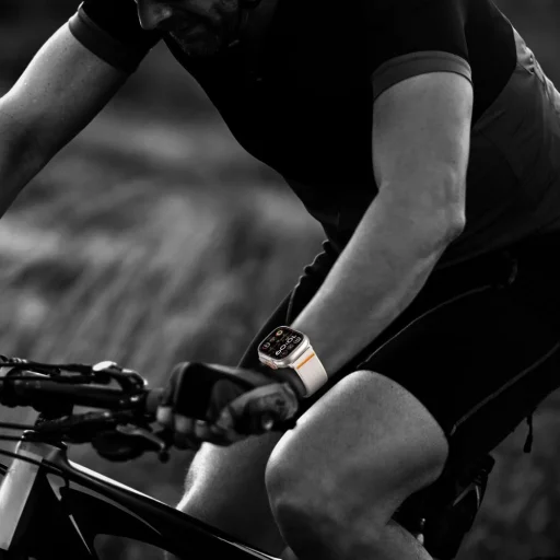 Tech-protect Nylon Clasp Apple Watch 6 / 7 / 8 / 9 / 10 / 11 / Se / Ultra 1 / 2 (44 / 45 / 46 / 49 Mm) Titán, Termék kategóriája: Apple Watch 42/44/45/46/49mm szíjak - 6