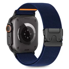 Tech-protect Nylon Clasp Apple Watch 6 / 7 / 8 / 9 / 10 / 11 / Se / Ultra 1 / 2 (44 / 45 / 46 / 49 mm) Sötétkék