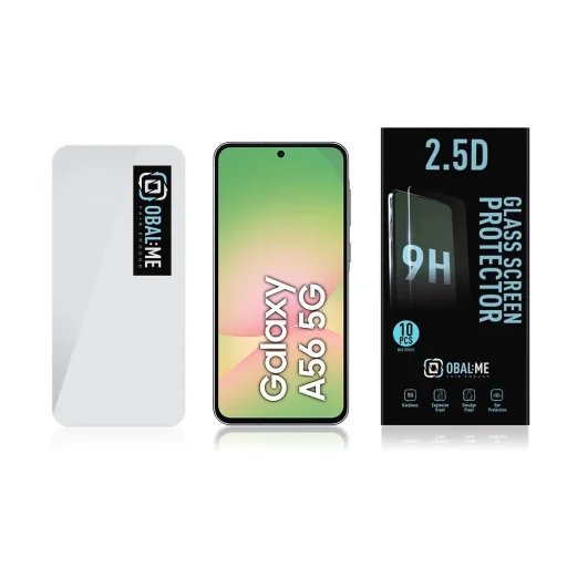  Samsung Galaxy A56 5G Átlátszó OBAL:ME Multipack 2.5D Üvegfólia (10db) üvegfólia - 3