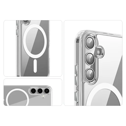 Galaxy S24 FE átlátszó tok Clear Guard Mag - 3