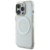  iPhone 16 Pro Max Fehér Original GUESS IML Metal Colored Circle Classic Logo MagSafe tok - 2
