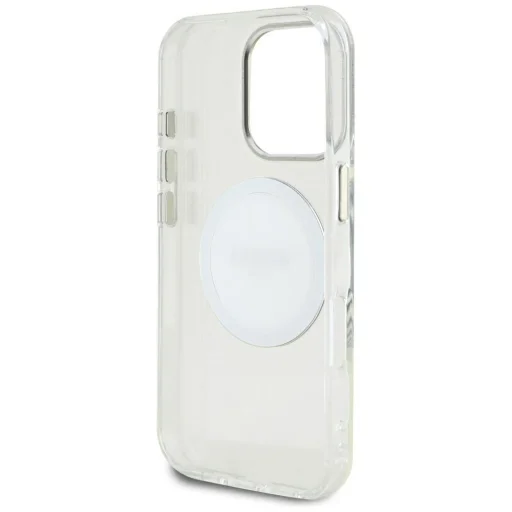  iPhone 16 Pro Max Fehér Original GUESS IML Metal Colored Circle Classic Logo MagSafe tok - 7