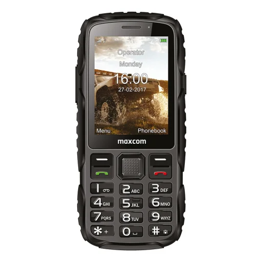 Mobiltelefon - MAXCOM MM 920L STRONG FEKETE - 1
