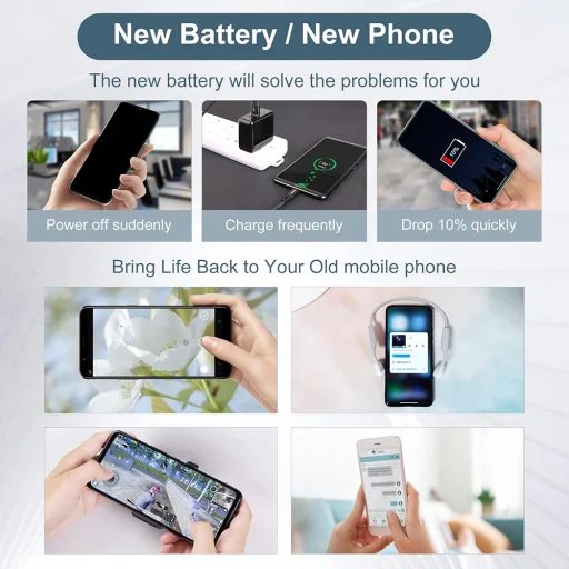  OEM - Okostelefon akkumulátor (18530) - Flex-kábel nélkül - iPhone 12 / 12 Pro - 2815mAh - Fekete - 7