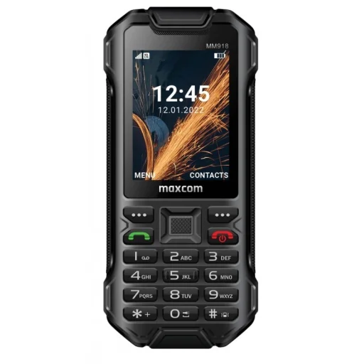 Mobiltelefon - MAXCOM MM 918L 4G FEKETE - 1