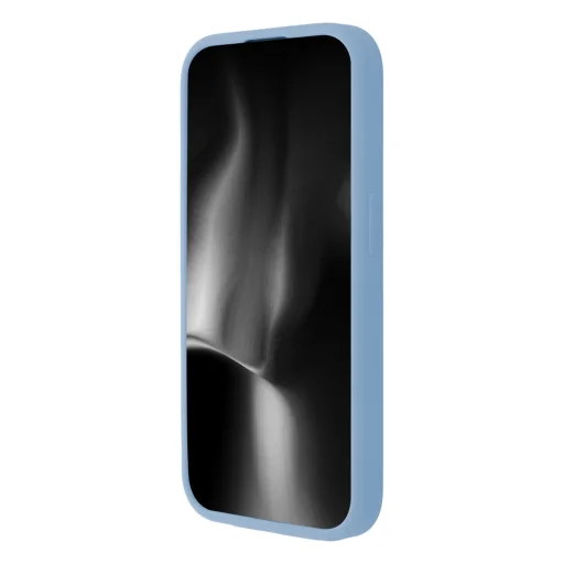 Soft Touch Mag tok iPhone 15 Pro 6,1" pasztell kék tok - 2