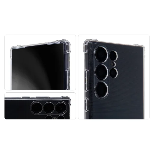 Clear Guard tok Samsung Galaxy S23 FE-hez átlátszó - 3