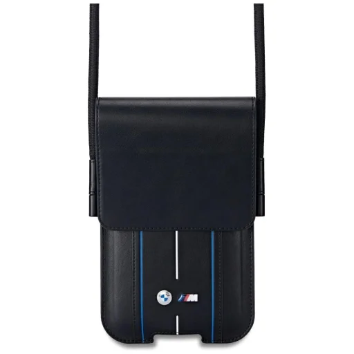 BMW Phone Pouch Blue Stripes Kézitáska - Fekete - 1