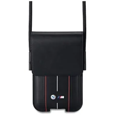 BMW Phone Pouch Piros Csíkos Tok - Fekete