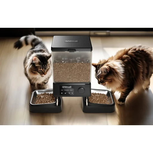 Automatikus dupla kisállat etető WiFi Oneisall - 5