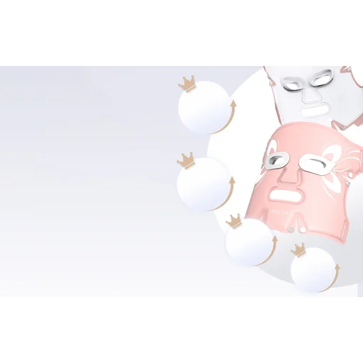 ANLAN 01-AGZMZ21-04E Vízálló maszk fényterápiával - 6