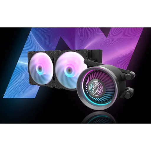 Darkflash DN 240 CPU folyadékhűtés (fekete) - 3