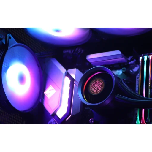 Darkflash DN 240 CPU folyadékhűtés (fekete) - 6