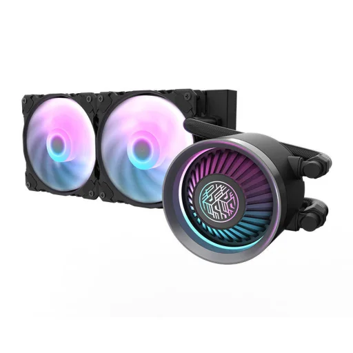 Darkflash DN 240 CPU folyadékhűtés (fekete) - 1