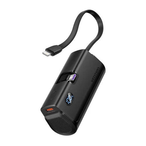 PowerBank Vention LED Kijelző 4800mAh 22.5W FHQB0 (Fekete) - 2