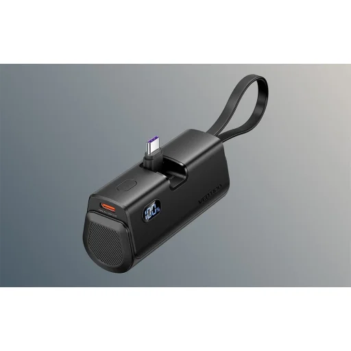 PowerBank Vention LED Kijelző 4800mAh 22.5W FHQB0 (Fekete) - 7