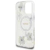  iPhone 16 Pro lila Guess Resin Flowers MagSafe tok thumbnail