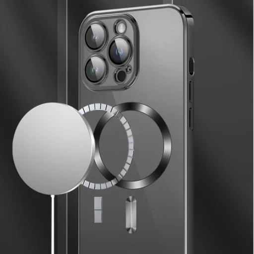 Wozinsky Electroplated Magsafe tok Samsung Galaxy S24 FE - rózsaszín - 3