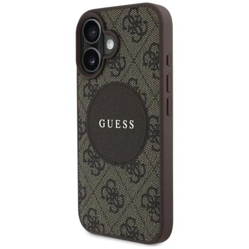  iPhone 16 Guess 4G Circle Classic Logo MagSafe tok - barna - 2