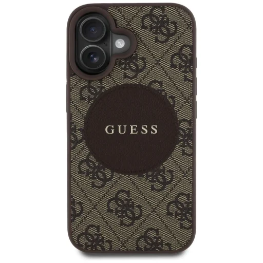  iPhone 16 Guess 4G Circle Classic Logo MagSafe tok - barna - 3