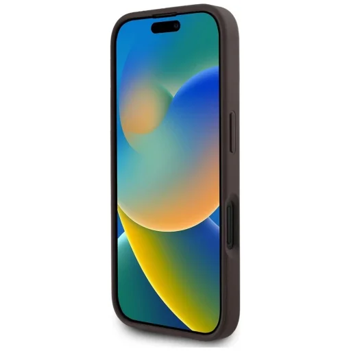  iPhone 16 Guess 4G Circle Classic Logo MagSafe tok - barna - 5