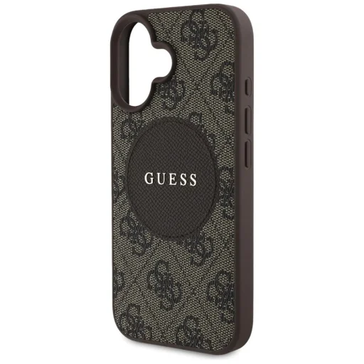  iPhone 16 Guess 4G Circle Classic Logo MagSafe tok - barna - 6