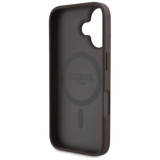  iPhone 16 Guess 4G Circle Classic Logo MagSafe tok - barna - 7