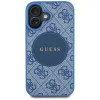 iPhone 16 kék Guess 4G Circle Classic Logo MagSafe tok thumbnail