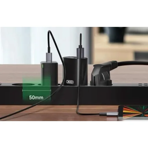 Function hálózati elosztó XO WL10 4xUSB 1.8 méter (fehér) - 3