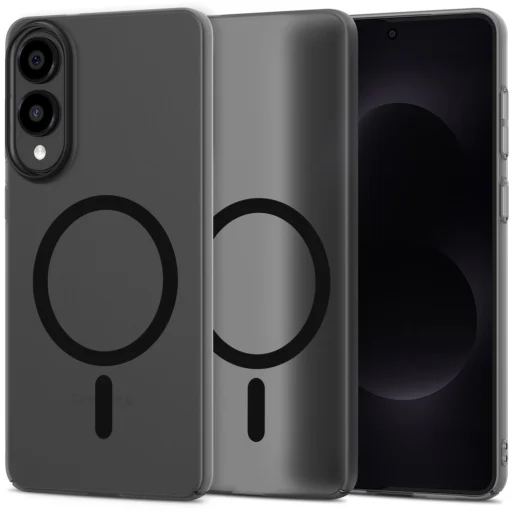 Tech-protect Magslim Magsafe Galaxy S25 Edge Matte/fekete tok - 1