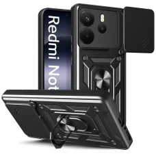 Tech-protect Camshield Pro Xiaomi Redmi Note 14 4G / LTE Matt Fekete tok