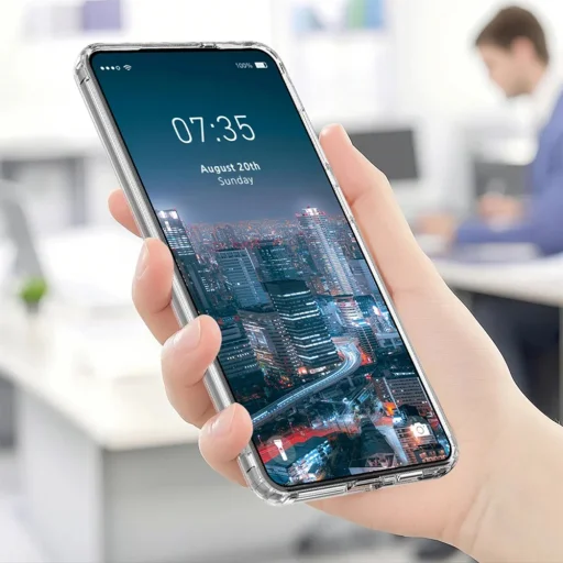  Techsuit - MagSafe Pro - Samsung Galaxy S25 Edge - Átlátszó tok - 5