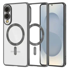  Techsuit - Luxus Kristály MagSafe - Samsung Galaxy S25 Edge - Fekete tok