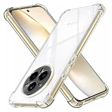  Techsuit - Ütésálló Átlátszó Szilikon - Realme 14 Pro+ - Átlátszó tok