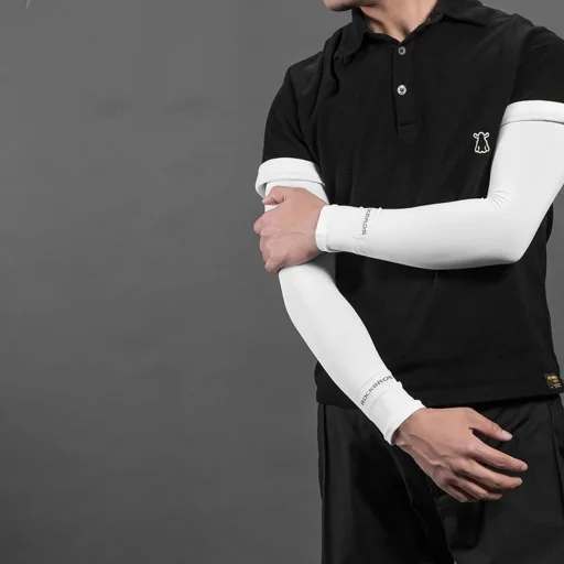 Rockbros XT9002W kerékpáros karvédő - fehér (2 db) - 9