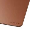 Satechi Vegan-Leather Premium Desk Mat - Brown - 5