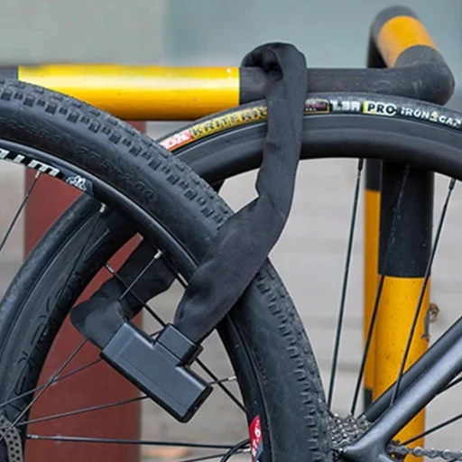 Rockbros 32430708001 kerékpárzár kulccsal 0.97 m - fekete - 3