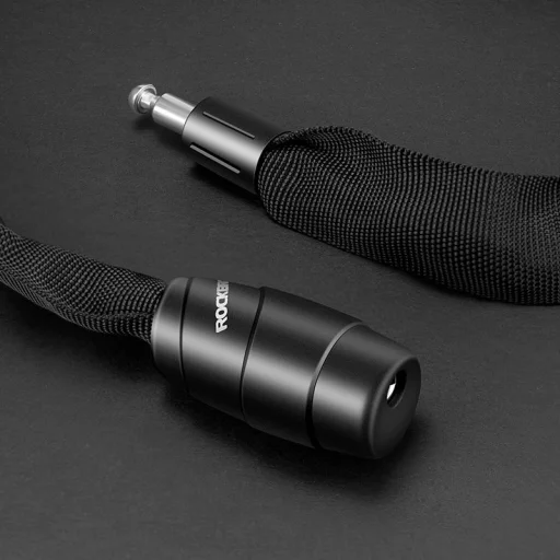 Rockbros 3230002001 biciklizár kombinációval és kulccsal - fekete - 3