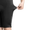 Rockbros RK2002L short bib shorts with L insert - black thumbnail